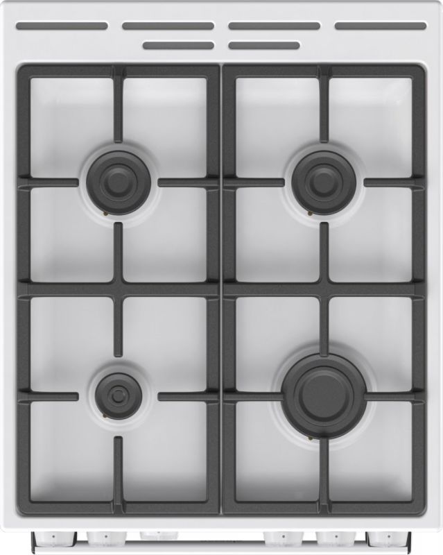 Плита Gorenje  газова, 70л, 50x60см, чавун, білий