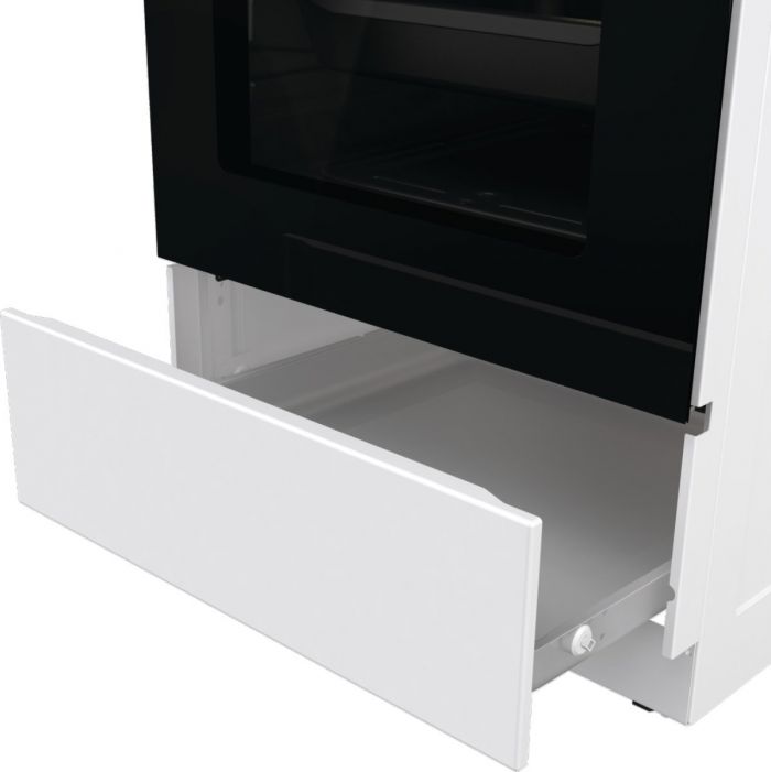 Плита Gorenje  газова, 70л, 50x60см, чавун, білий