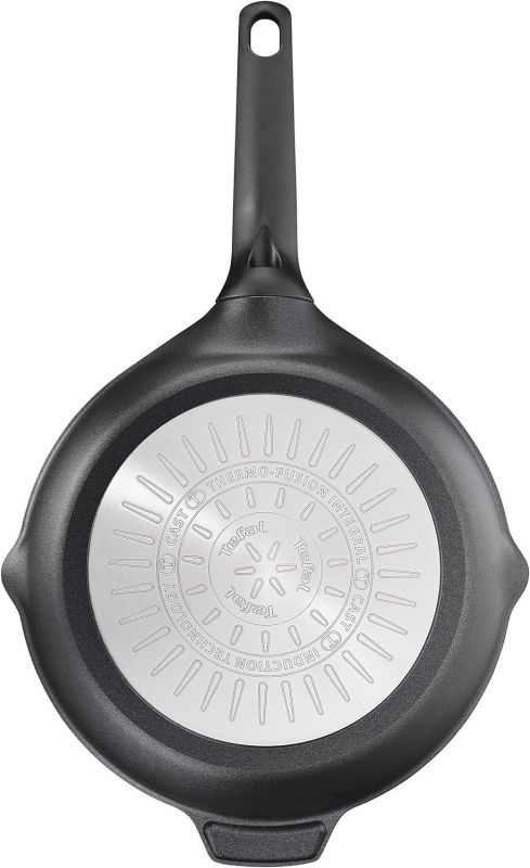 Сковорода Гриль Tefal Robusto, 26см, алюміній, бакеліт, чорний