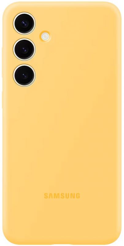 Чохол Samsung для Galaxy S24+ (S926), Silicone Case, жовтий