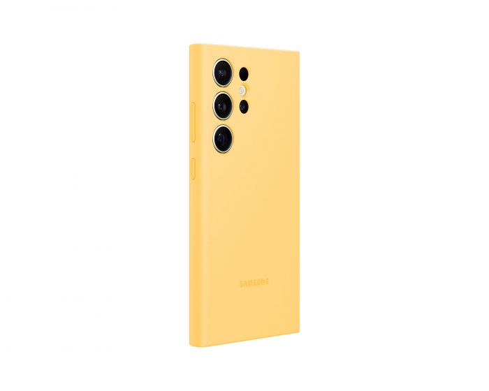 Чохол Samsung для Galaxy S24 Ultra (S928), Silicone Case, жовтий