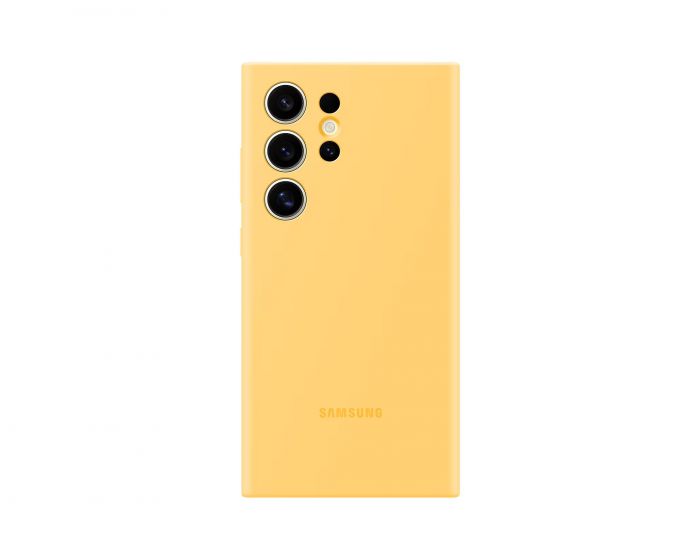 Чохол Samsung для Galaxy S24 Ultra (S928), Silicone Case, жовтий