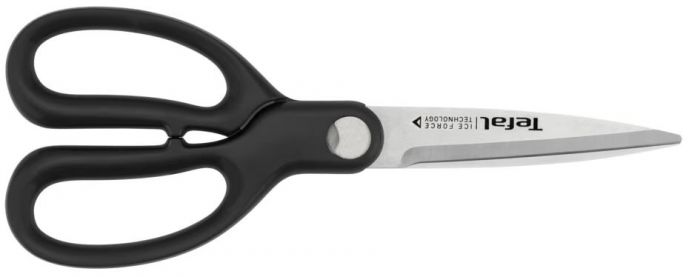 Набір ножів Tefal Ice Force, дерев'яна колода, 7шт, дерево, пластик, нержавіюча сталь, чорний