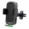 Автомобільний тримач смартфона 2Е автоматичний/бездротова зарядка, 2хUSB 60Вт