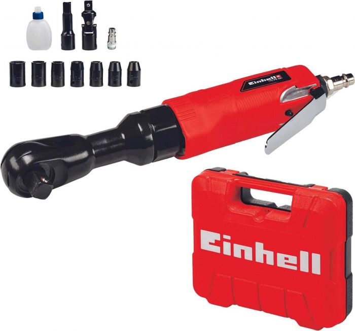 Викрутка пневматічна Einhell TC-PR 68, 6.3бар, 68Нм, 114л/хв, кейс, 1.23кг