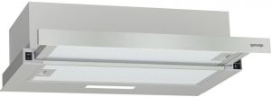 Витяжка Gorenje телескопічна, 60см, 350м.куб/год, нерж.