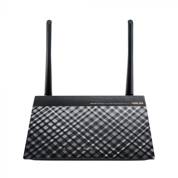 Маршрутизатор ADSL ASUS DSL-N16 N300, ADSL2+, 4xGE LAN, 1xRJ11 WAN