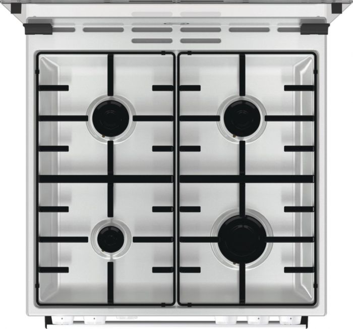 Плита Gorenje  газова, 72л, 60x60см, емальовані, білий