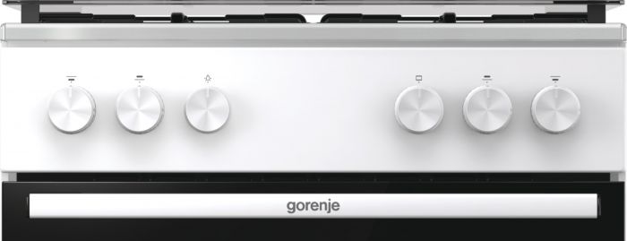 Плита Gorenje  газова, 72л, 60x60см, емальовані, білий