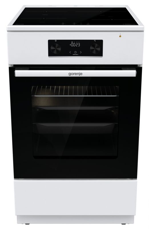 Плита Gorenje електрична індукційна, 70л, 50x60см, дисплей, IconLed, білий