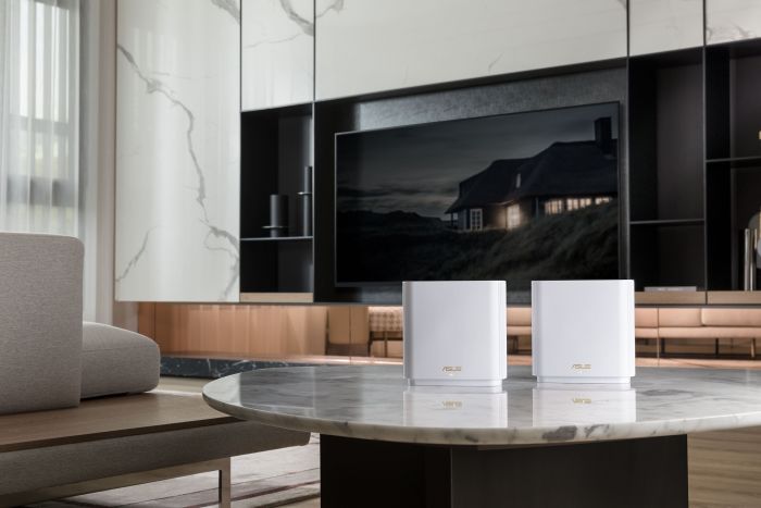 Система WiFi-Mesh ASUS ZenWiFi XT8 v2 AX6600, 3xGE LAN, 1x2.5GE WAN, 1xUSB3.1, 2мод, білий