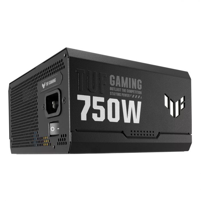 Блок живлення ASUS TUF GAMING (750W), >90%, 80+ Gold, 135mm, 1xMB 24pin(20+4), 2xCPU 8pin(4+4), 4xMolex, 5xSATA, 3xPCIe 8pin(6+2), Fully Modular, TUF-GAMING-750G