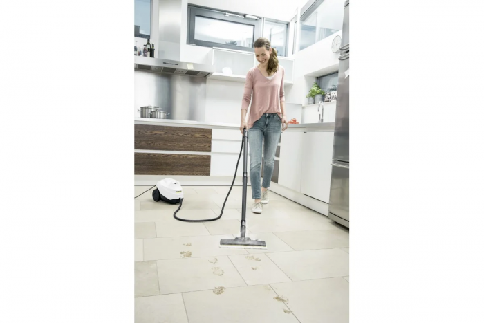 Пароочисник Karcher SC 3 EasyFix, 1900Вт, 1000мл, 3.5Бар, білий
