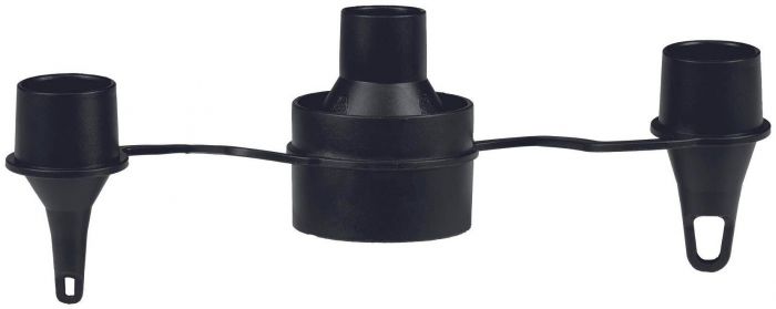 Повітродув акумуляторний Einhell TE-CB 18/180 Li - Solo, 18В, 130/180 км/г, 3 насадки,  0.9кг, без АКБ і ЗП
