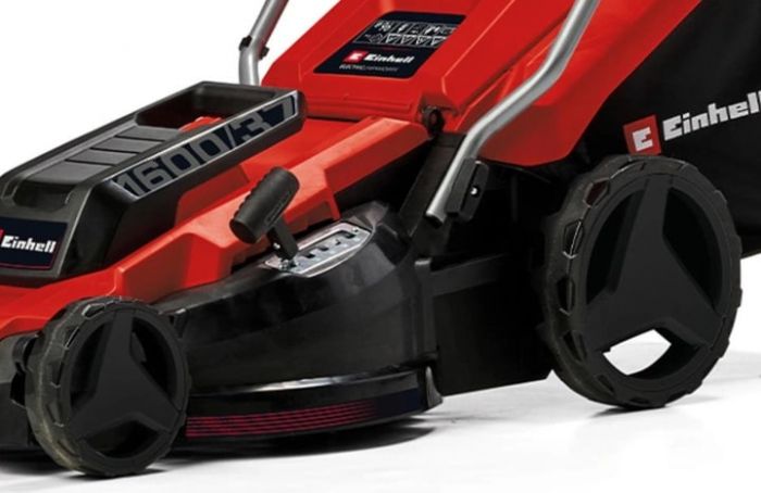 Газонокосарка Einhell GC-EM 1600/37, 1600 Вт, 37 см, 38 л, 20-60 мм, до 700 м2, 10.8 кг