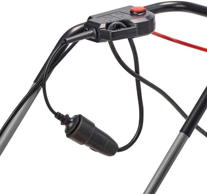 Газонокосарка електрична Einhell GC-EM 1800/43, 1800 Вт, 43 см, 50 л, 20-65 мм, до 800 м2, 12.2 кг