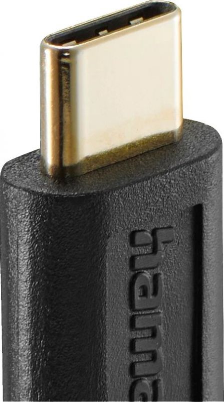 Кабель заряджання/синхронізації Hama USB-С > USB-C, 1,5м ,чорний