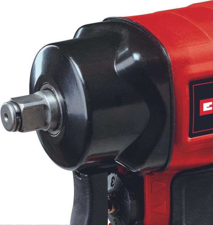 Гайкокрут пневматичний Einhell TC-PW 610 Compact, 610Нм, 6.3бар, 142л/хв, М14, 3 головки, кейс, 1.14кг