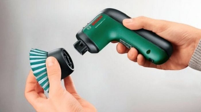 Щітка універсальна Bosch UniversalBrush, 3.6В, 1.5А•год, насадки