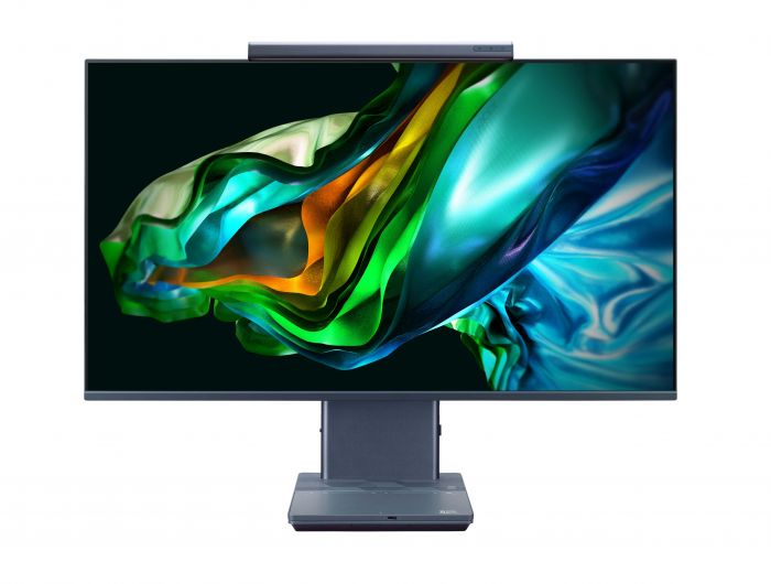 Комп'ютер персональний моноблок Acer Aspire S32-1856 31.5" QHD, Intel i7-1360P, 32GB, F1024GB, UMA, WiFi, кл+м, Lin, сірий
