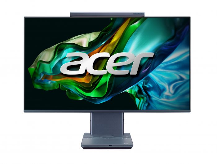 Комп'ютер персональний моноблок Acer Aspire S32-1856 31.5" QHD, Intel i7-1360P, 32GB, F1024GB, UMA, WiFi, кл+м, Lin, сірий