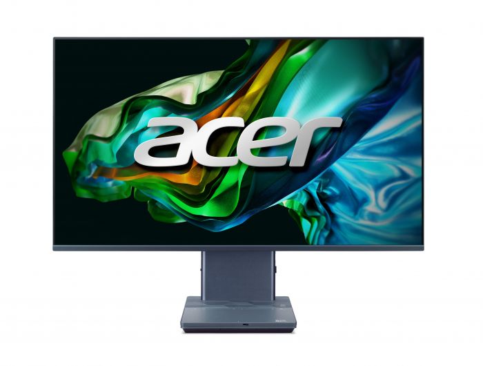 Комп'ютер персональний моноблок Acer Aspire S32-1856 31.5" QHD, Intel i7-1360P, 32GB, F1024GB, UMA, WiFi, кл+м, Lin, сірий