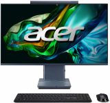 Комп'ютер персональний моноблок Acer Aspire S32-1856 31.5" QHD, Intel i7-1360P, 32GB, F1024GB, UMA, WiFi, кл+м, Lin, сірий