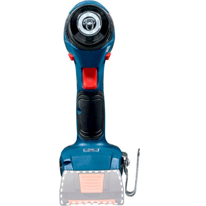 Шурупокрут-дриль ударний акумуляторний Bosch GSB 18 V-50, 18В, 28•50Нм, 20+2, 0-460-1800об•хв, 1.1кг, без АКБ та ЗП