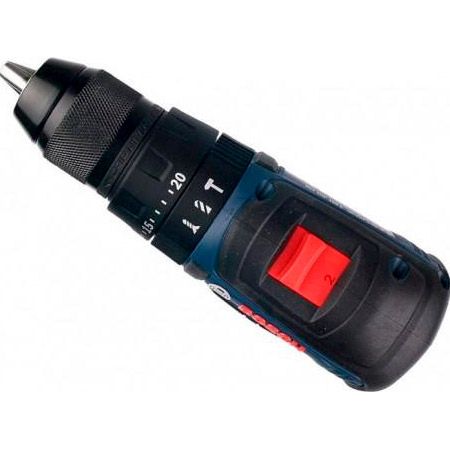 Шурупокрут-дриль ударний акумуляторний Bosch GSB 18 V-50, 18В, 28•50Нм, 20+2, 0-460-1800об•хв, 1.1кг, без АКБ та ЗП