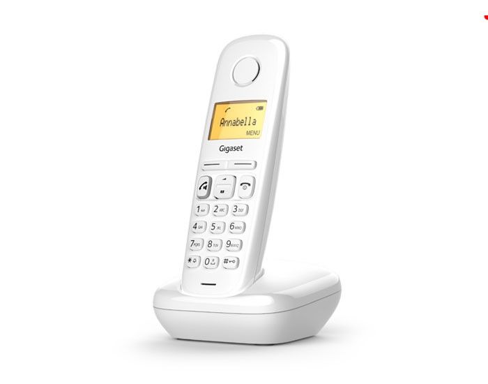 Радіотелефон DECT Gigaset A270, білий