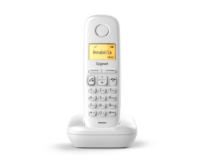 Радіотелефон DECT Gigaset A270, білий