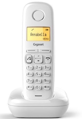 Радіотелефон DECT Gigaset A270, білий