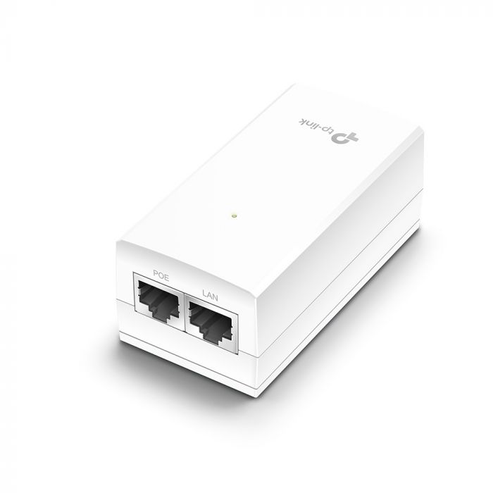 Інжектор PoE TP-LINK TL-POE4824G 1xGE, 1xGE PoE, 18Вт, Пасивний