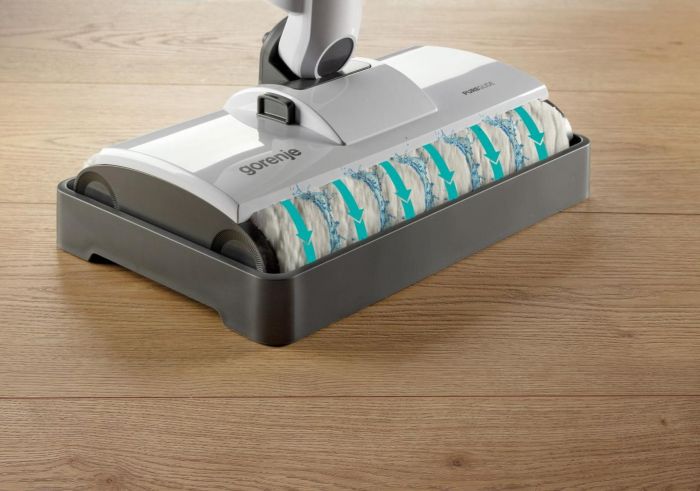 Пароочисник для підлоги Gorenje, 1400Вт, 350мл, білий