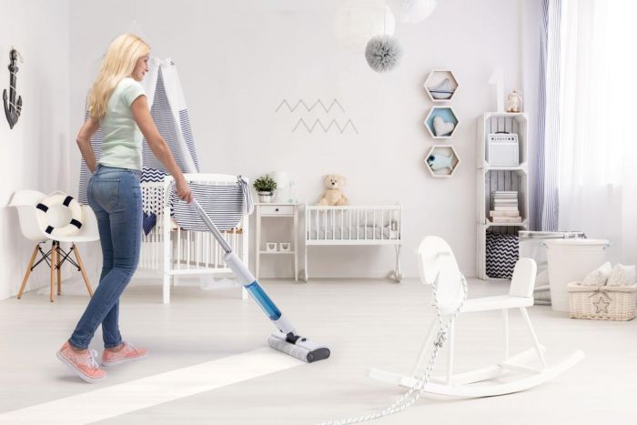 Пароочисник для підлоги Gorenje, 1400Вт, 350мл, білий