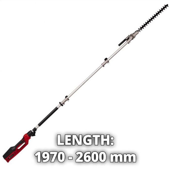 Кущоріз телескопічний Einhell GC-HH 9046 900Вт 460мм шаг 20мм штанга 1.97-2.6м 4.91кг