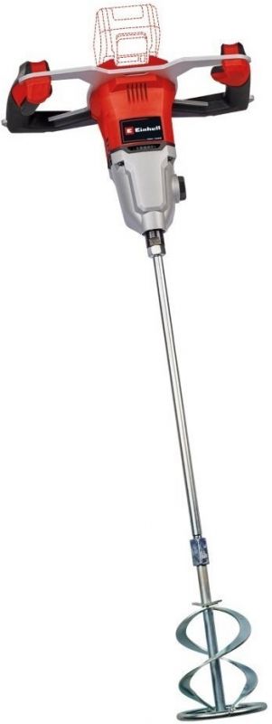 Міксер будівельний акумуляторний Einhell TP-MX 18-2LI BL - Solo, PXC, 18В, 450/720об•хв, М14, 60Нм,  безщітковий, 5.11кг, без АКБ і ЗП