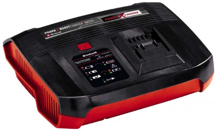 Набір акумулятора та зарядного пристрою Einhell Boostcharger PXC, 1х18В, 4-6А•год  6A, 1х18В,1х4-6А•год, ЗП 6А, 1.88кг