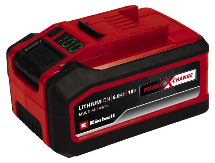 Набір акумулятора та зарядного пристрою Einhell Boostcharger PXC, 1х18В, 4-6А•год  6A, 1х18В,1х4-6А•год, ЗП 6А, 1.88кг
