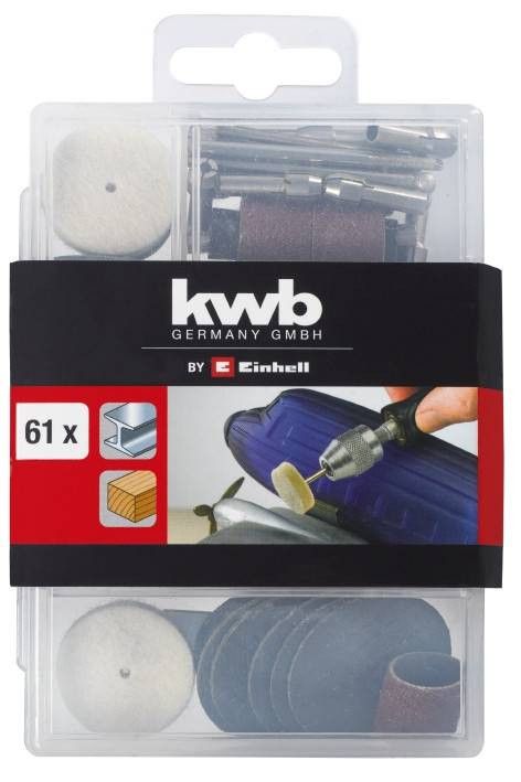 Набір оснастки Einhell, для гравера KWB, 61шт