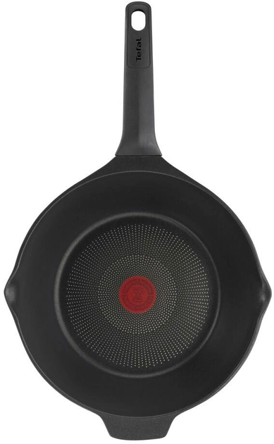 Сковорода Вок Tefal Robusto, 28см, алюміній, бакеліт, чорний