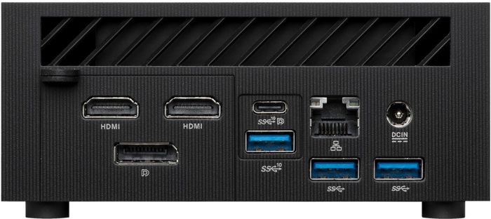 Комп'ютер персональний неттоп ASUS PN52-BBR758HD MFF, AMD R7-5800H, 2*SO-DIMM, SATA+M.2SSD, UMA, WiFi, без ОС