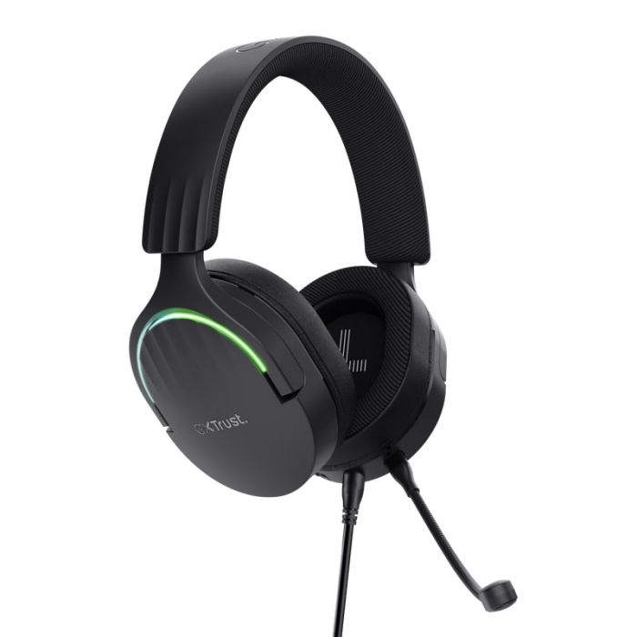 Гарнітура ігрова Trust GXT 490 FAYZO, 7.1, USB-A, 2м, чорний