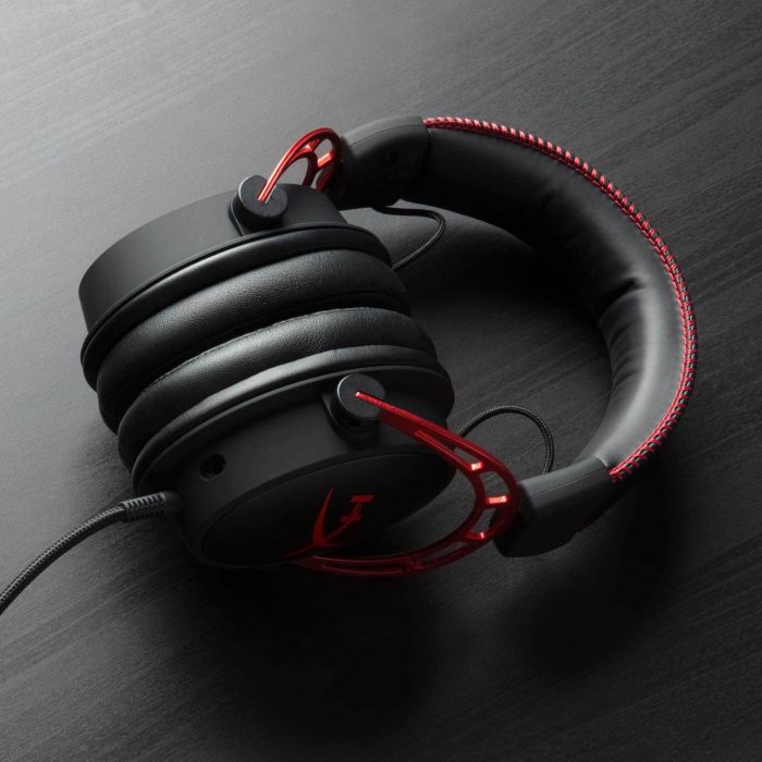 Гарнітура ігрова HyperX Cloud Alpha, mini-jack/dual 3.5мм, 1.2м/2м чорно-червоний