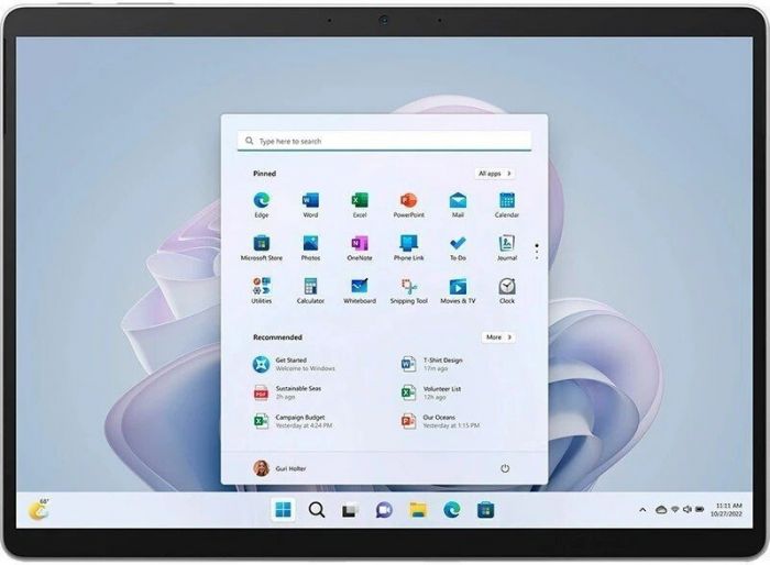 Планшет Microsoft Surface Pro-9 13” PS Touch, Intel i7-1265U, 16GB, F512GB, UMA, Win11P, блакитний