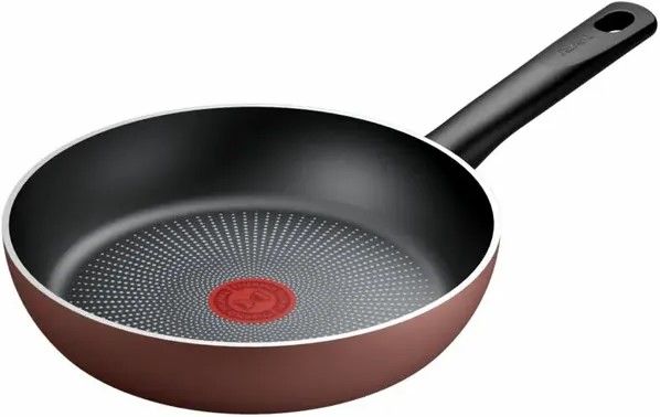 Сковорода Tefal Resource, 24см, алюміній, бакеліт, коричневий