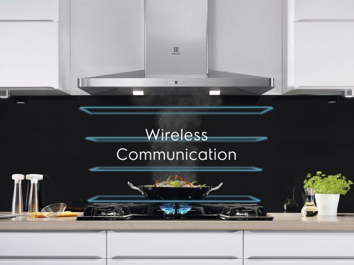 Варильна поверхня Electrolux індукційна, 60см, розширена зона, Hob2Hood, чорний