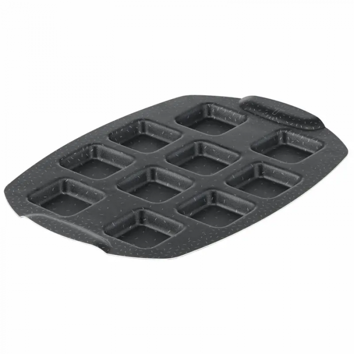 Деко Tefal PerfectBake, 10 форм, квадратний, 21х29см, алюміній, коричневий