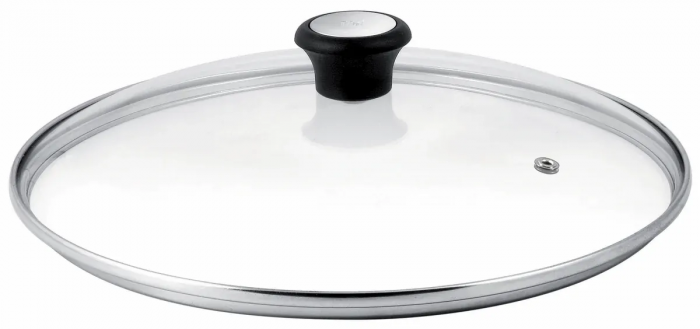 Кришка скляна Tefal, 20см, сколо, пластик