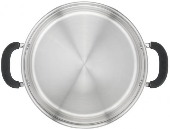 Каструля Tefal Jamie Oliver Home Cook, 8.4л, з кришкою, нержавіюча сталь, силікон